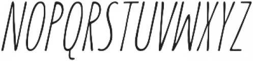 Summer Font Light Italic otf (300) Font UPPERCASE