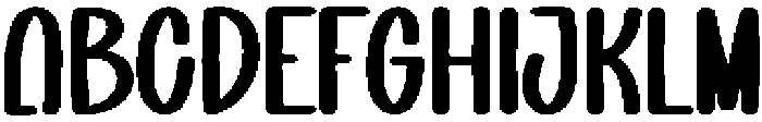 Summer Holiday Regular otf (400) Font UPPERCASE