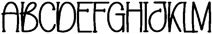 Summer Holiday Regular otf (400) Font UPPERCASE