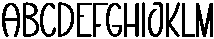 Summer Melody Regular otf (400) Font UPPERCASE