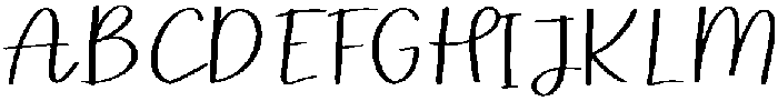 Summer Mood Regular otf (400) Font UPPERCASE