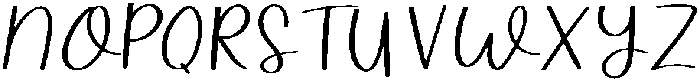 Summer Mood Regular otf (400) Font UPPERCASE