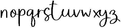 Summer Mood Regular otf (400) Font LOWERCASE
