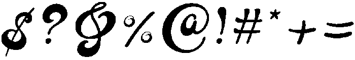 Summer Party Regular otf (400) Font OTHER CHARS