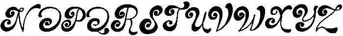 Summer Party Regular otf (400) Font UPPERCASE