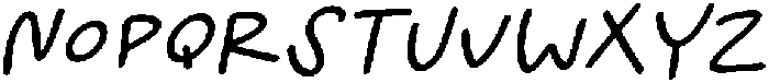 Summer Playlist Slant otf (400) Font LOWERCASE