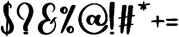 Summer Regular otf (400) Font OTHER CHARS