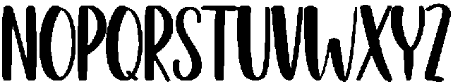 Summer Regular otf (400) Font UPPERCASE
