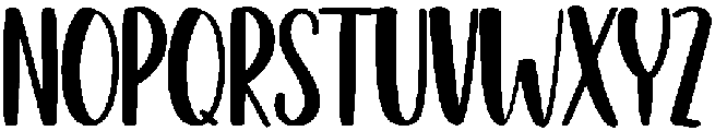 Summer Regular otf (400) Font LOWERCASE