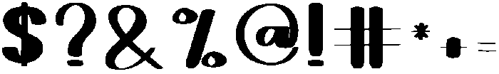 Summer Regular otf (400) Font OTHER CHARS