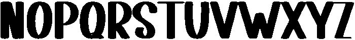 Summer Regular otf (400) Font UPPERCASE