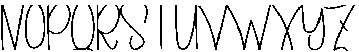 Summer Regular otf (400) Font UPPERCASE