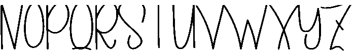 Summer Regular otf (400) Font LOWERCASE