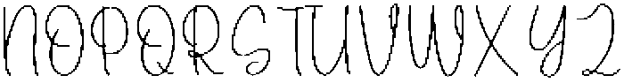 Summer Regular otf (400) Font UPPERCASE