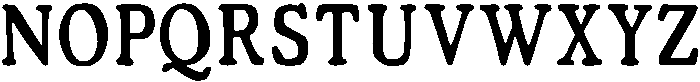 Summer Regular otf (400) Font UPPERCASE