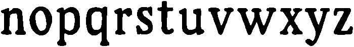 Summer Regular otf (400) Font LOWERCASE