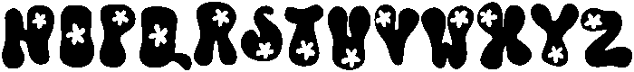 Summer Regular otf (400) Font UPPERCASE