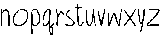 Summer Regular otf (400) Font LOWERCASE