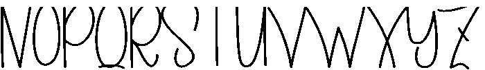 Summer Regular ttf (400) Font UPPERCASE