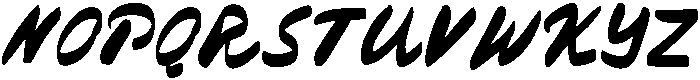 Summer Rush Regular otf (400) Font LOWERCASE