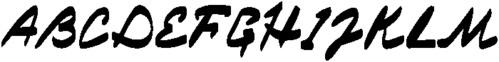 Summer Rush Regular ttf (400) Font UPPERCASE