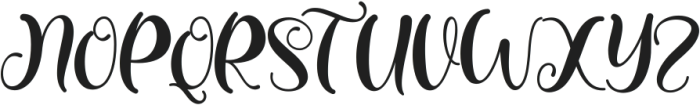 Summer Style ttf (400) Font UPPERCASE