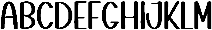 Summer Sunday Regular otf (400) Font UPPERCASE