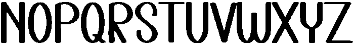 Summer Sunday Regular otf (400) Font UPPERCASE
