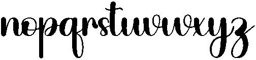Summer Vacation Regular otf (400) Font LOWERCASE