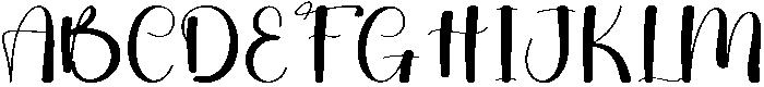 Summer Vacation Regular otf (400) Font UPPERCASE