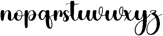 Summer Vacation Regular otf (400) Font LOWERCASE