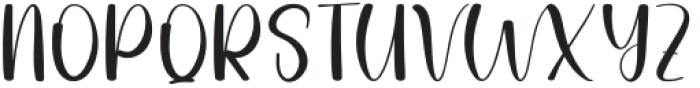 Summer Writing Regular otf (400) Font UPPERCASE