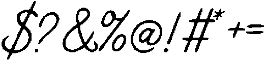 Summer in Seville Script otf (400) Font OTHER CHARS