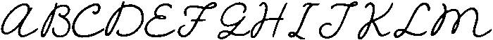 Summer in Seville Script otf (400) Font UPPERCASE