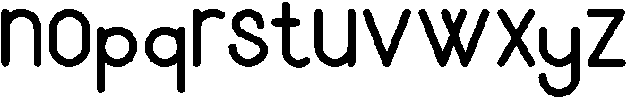 Summer otf (400) Font LOWERCASE