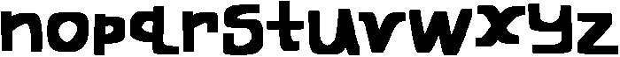 SummerBreak Regular otf (400) Font LOWERCASE