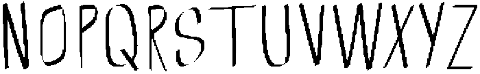 SummerCAMP Regular otf (400) Font UPPERCASE
