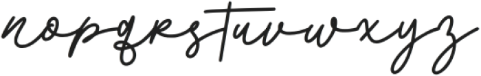 SummerEverydayScript-Regular otf (400) Font LOWERCASE