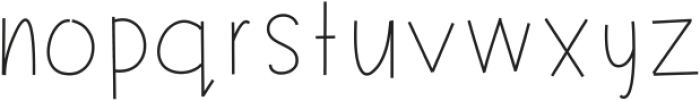 SummerSpritzerThin ttf (100) Font LOWERCASE