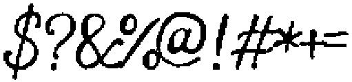 SummerhouseScript Bold otf (700) Font OTHER CHARS