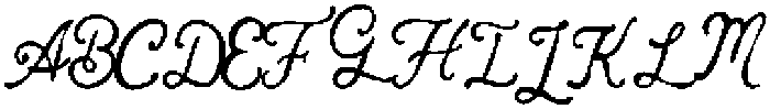 SummerhouseScript Bold otf (700) Font UPPERCASE