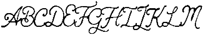 SummerhouseScript Regular otf (400) Font UPPERCASE