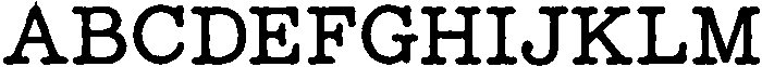 SummerhouseSerif Bold otf (700) Font UPPERCASE