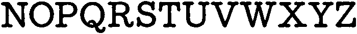 SummerhouseSerif Bold otf (700) Font UPPERCASE