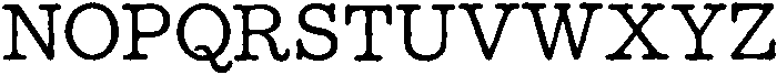 SummerhouseSerif Regular otf (400) Font UPPERCASE