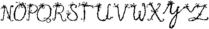 Summerland Regular otf (400) Font UPPERCASE