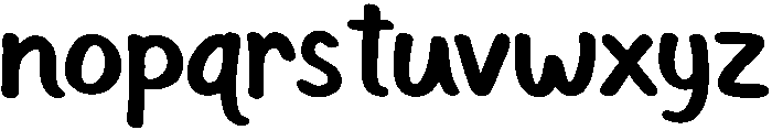Summertime Regular otf (400) Font LOWERCASE