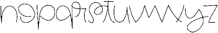 Summertime otf (400) Font LOWERCASE