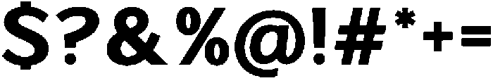 Sumptuous Black otf (900) Font OTHER CHARS