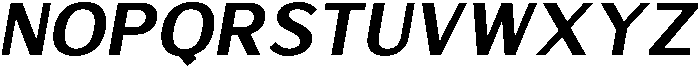 Sumptuous ExtBd Italic otf (700) Font UPPERCASE